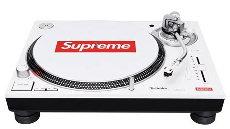 Technics and Supreme are collaborating on a limited 